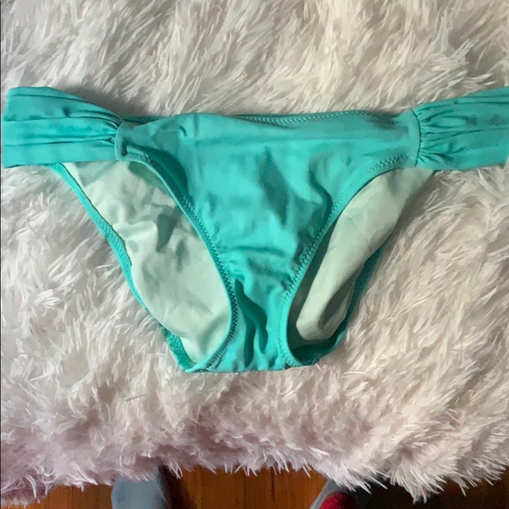 Victoria Secret teal small bikini low rise bottom